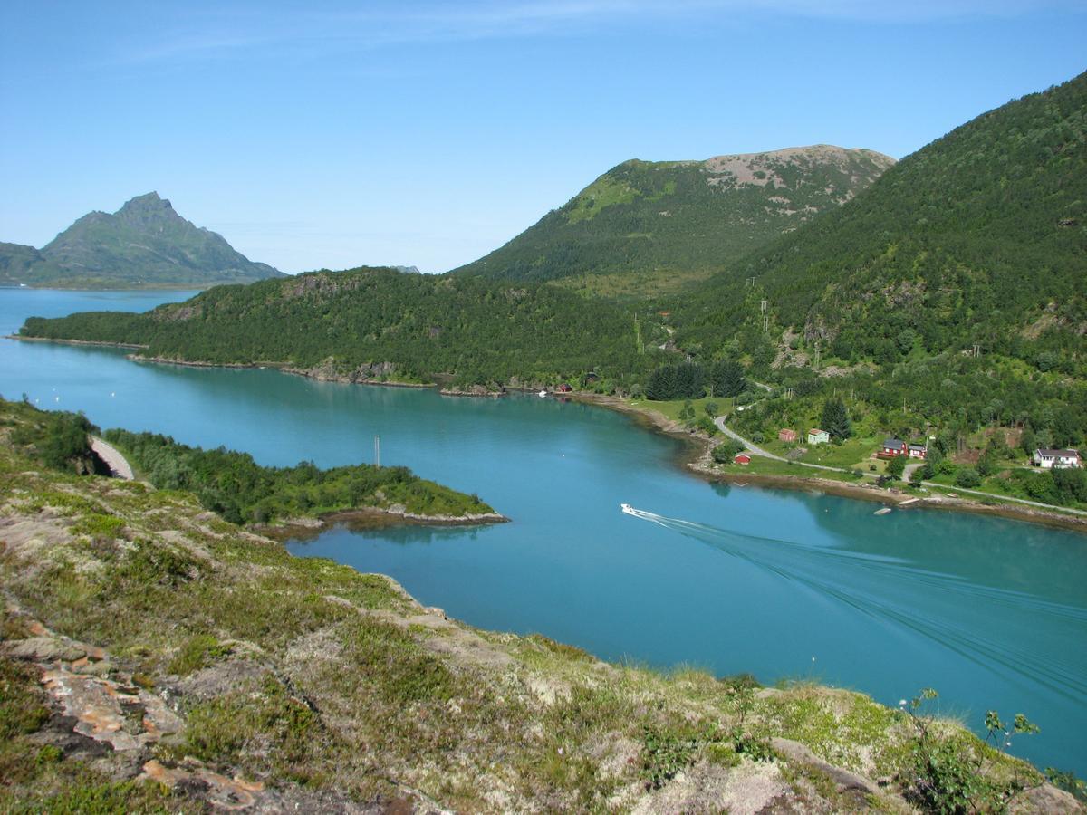 Skjellbogen Hyttegrend Sortland Esterno foto